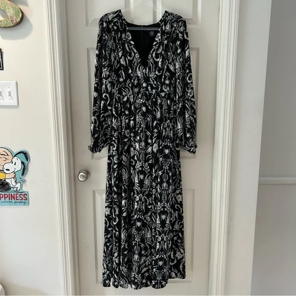EUC Belladonna Maxi Dress in Cottage Witch Toile Print - Picture 2 of 12
